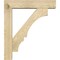 Ekena Millwork Balboa Block Rough Sawn Bracket w/ Offset Brace, Douglas Fir, 6"W x 26"D x 30"H BKT0604X26X30BOA05RDF - alternate 2